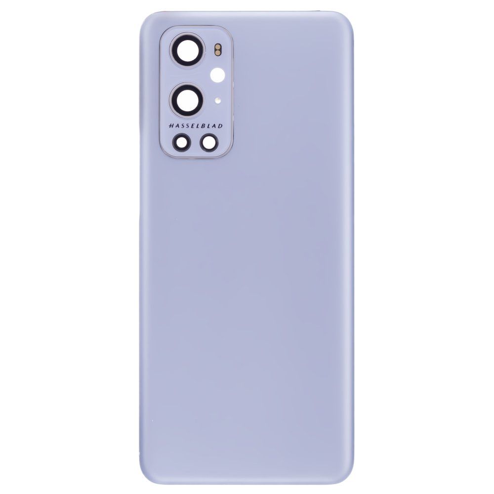 Задняя крышка для OnePlus 9 Pro (LE2121) (серебристый) (в сборе со стеклом камеры)