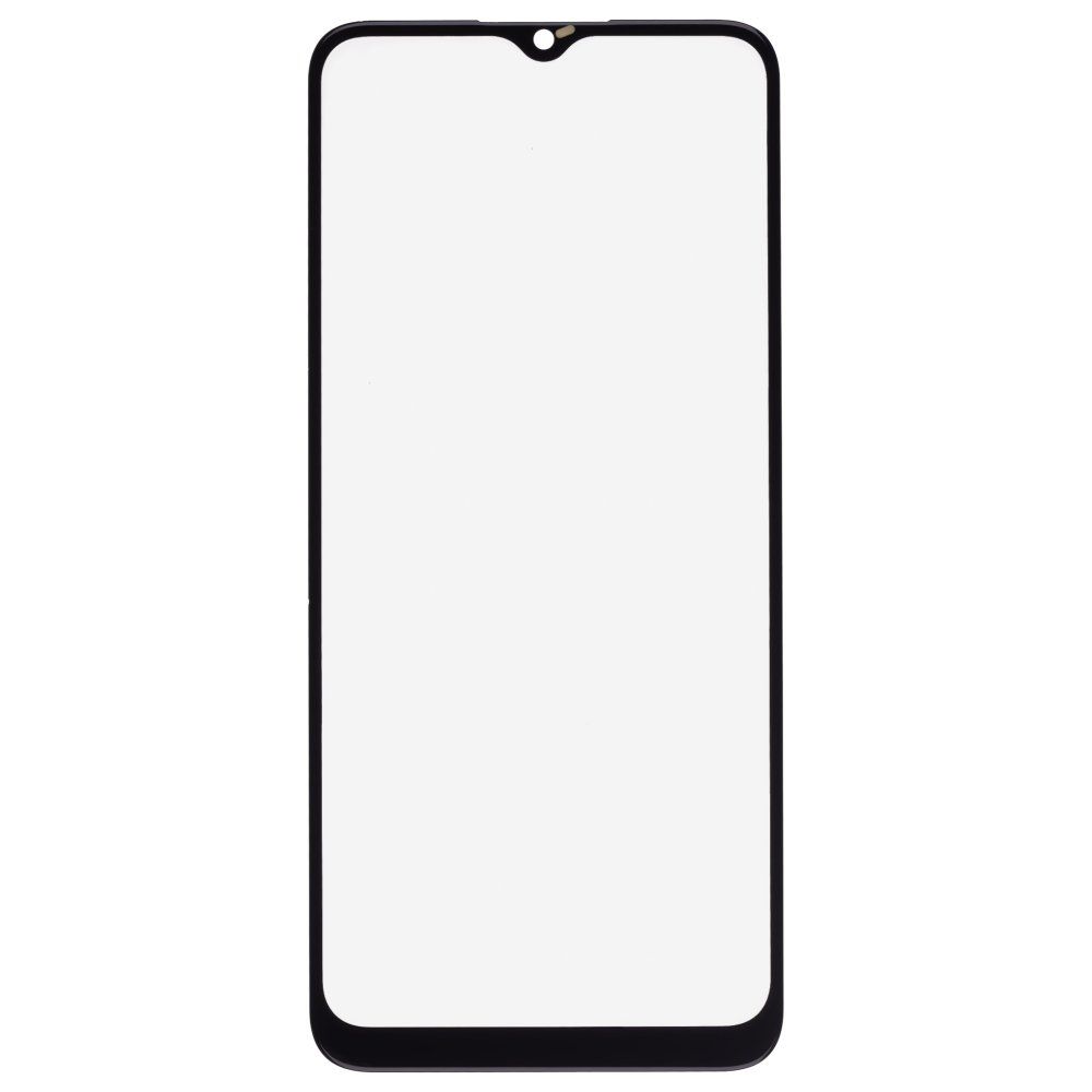 Стекло модуля для Samsung A025 Galaxy A02s / A035 Galaxy A03 / A037 Galaxy A03s + OCA (черный)
