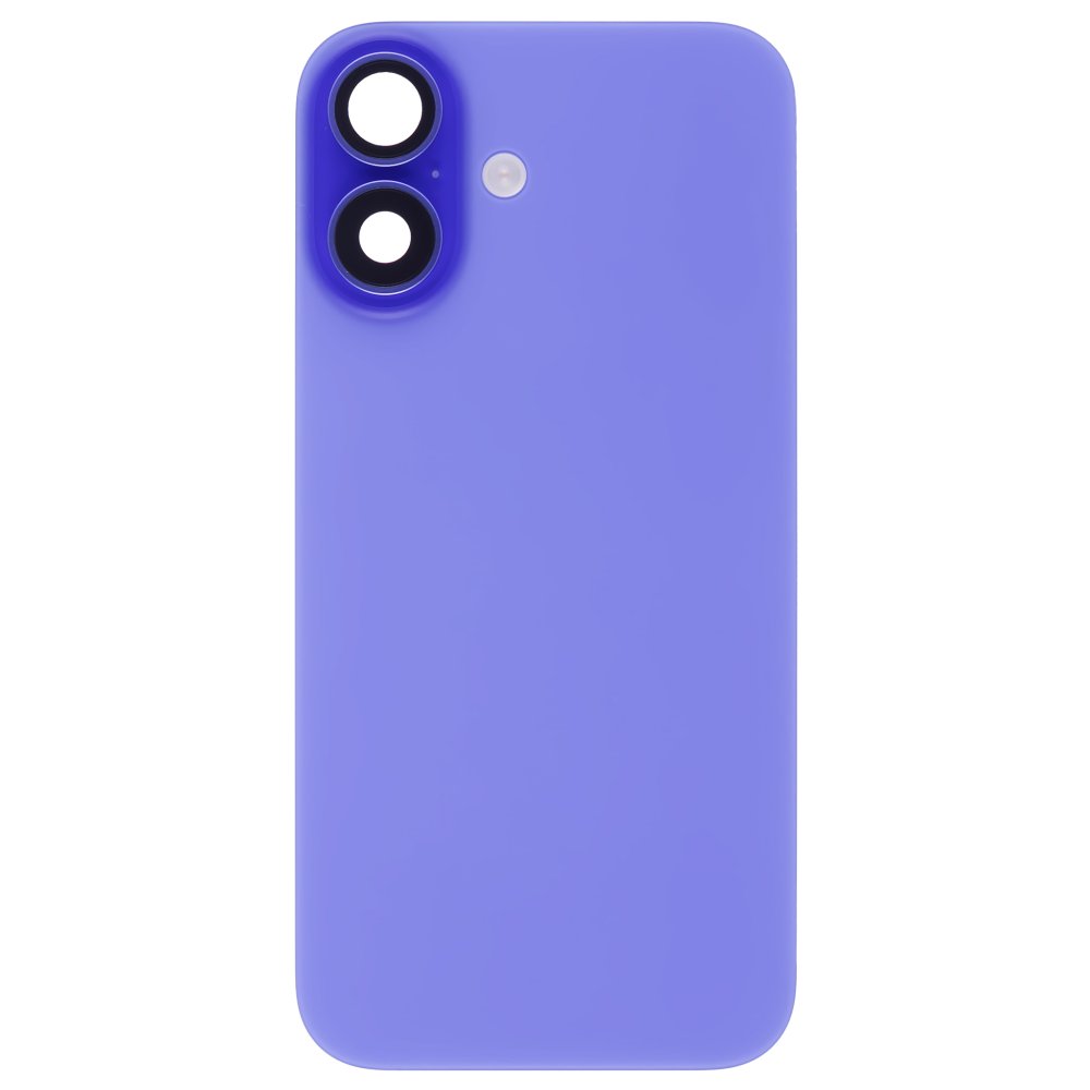 Задняя крышка для Apple iPhone 16 (синий) (в сборе) (ORIG100) (Снятый) (возможен дефект ЛКП)