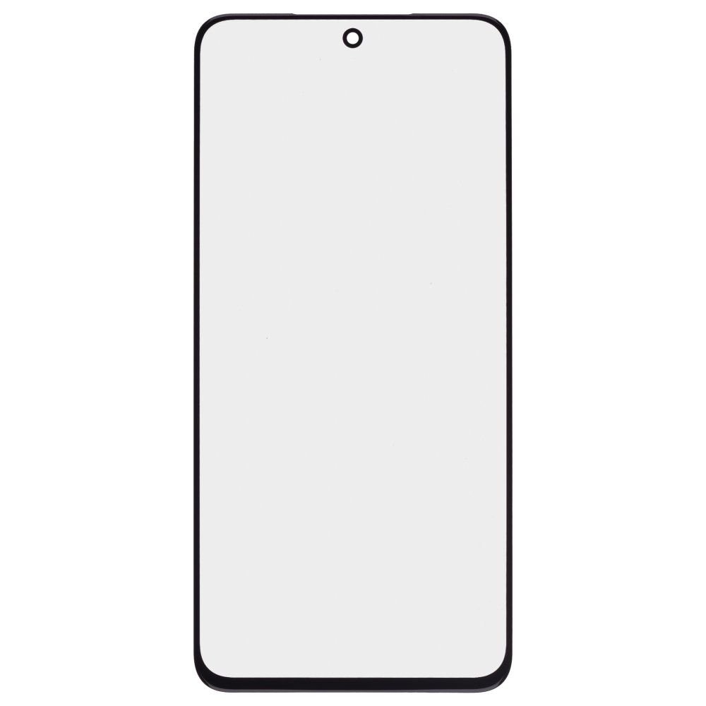 Стекло модуля для Samsung G990 Galaxy S21 FE + OCA (черный)