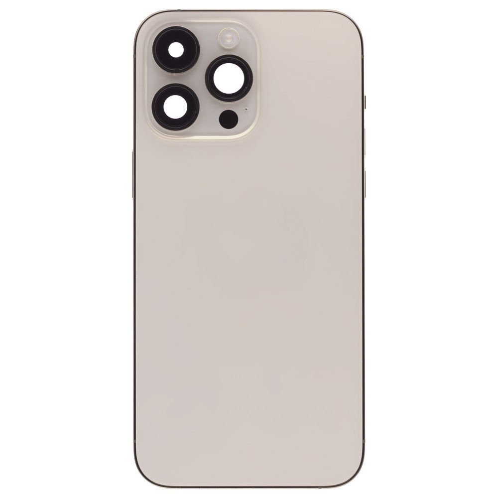 Корпус для Apple iPhone 14 Pro Max (золотистый) (в сборе) (ORIG100) (Снятый) (возможен дефект ЛКП)