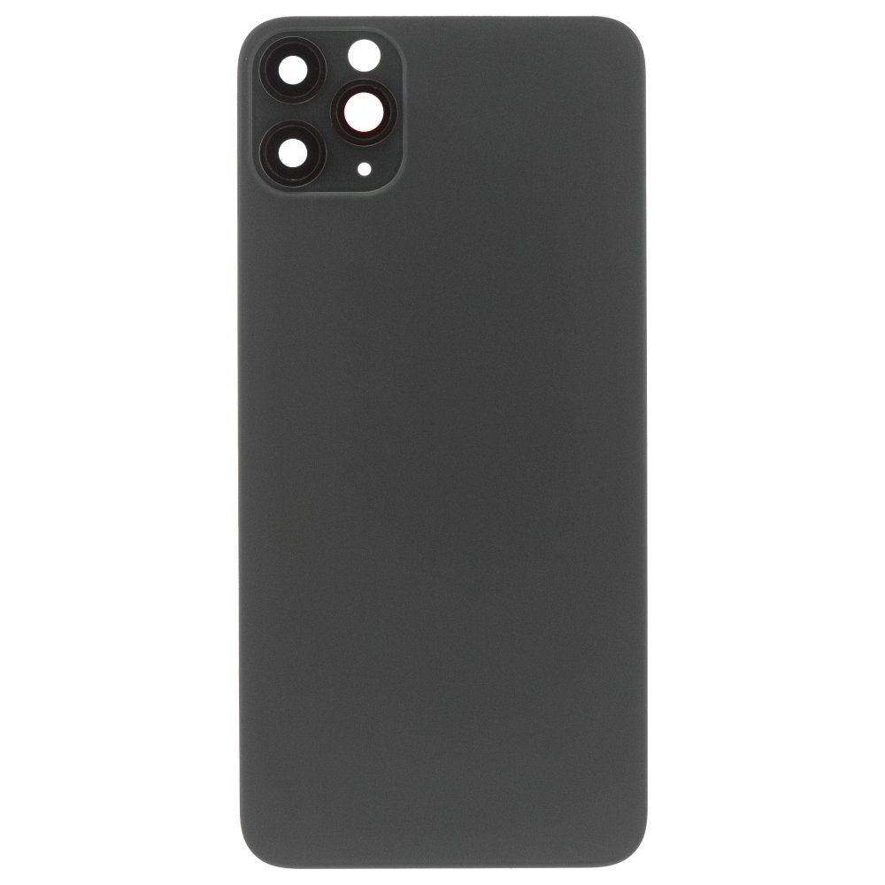 Задняя крышка для Apple iPhone 11 Pro Max (зеленый) (в сборе со стеклом камеры) (Premium)