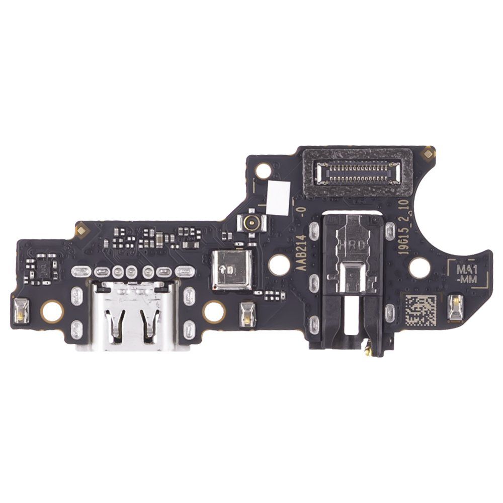 Нижняя плата для Realme C21Y (RMX3261/RMX3263) / C25Y (RMX3269) с комп. + разъем зарядки + микрофон (ORIG100)