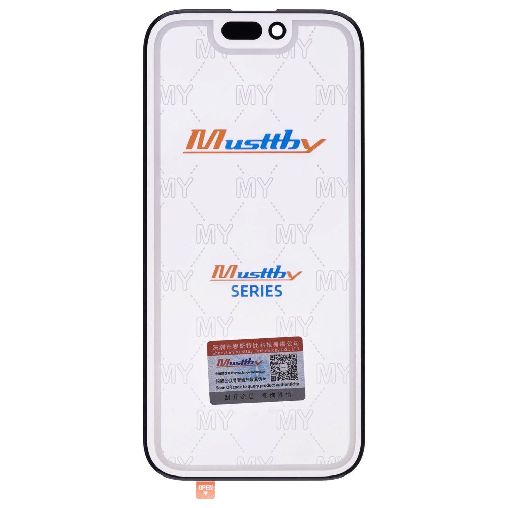 Стекло модуля для Apple iPhone 16 Pro + OCA (Musttby)