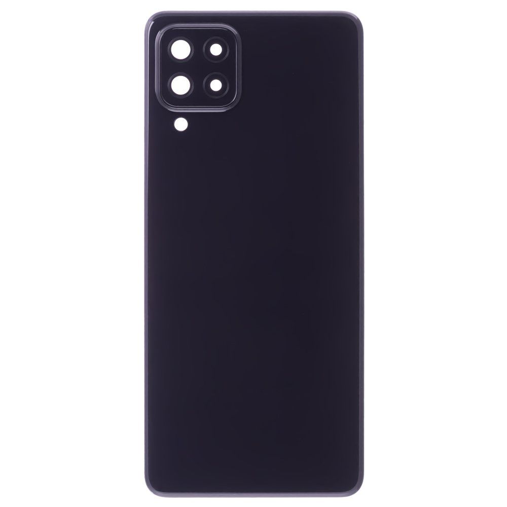 Задняя крышка для Samsung A225 Galaxy A22 (черный) (в сборе со стеклом камеры)