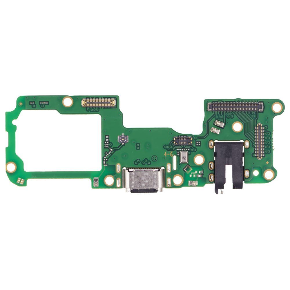 Нижняя плата для OPPO Reno 4 Lite (CPH2125) / Reno 5 Lite (CPH2205) с комп. + разъем зарядки + микрофон