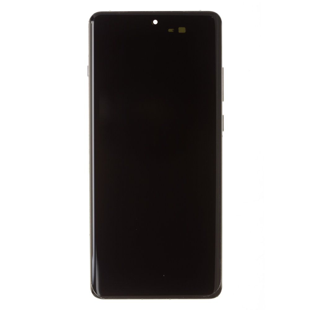 Дисплей для OnePlus 12 (PJD110) + тачскрин (серебристый) (в рамке) (ORIG100) (SP)