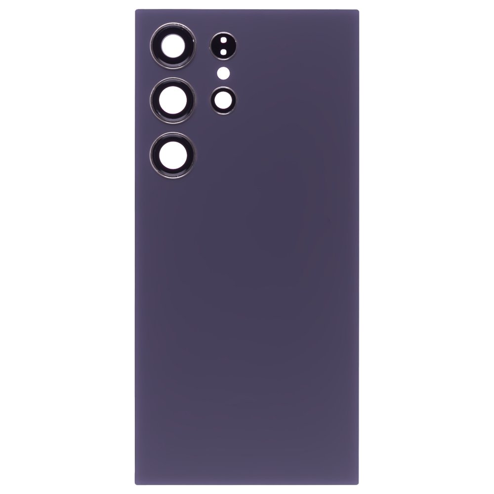 Задняя крышка для Samsung S928 Galaxy S24 Ultra (фиолетовый) (в сборе со стеклом камеры)