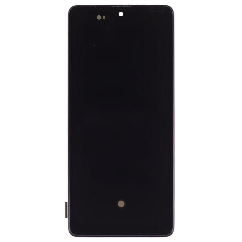 Дисплей для Samsung A715 Galaxy A71 + тачскрин (черный) (в рамке) (OLED) (Small Size)