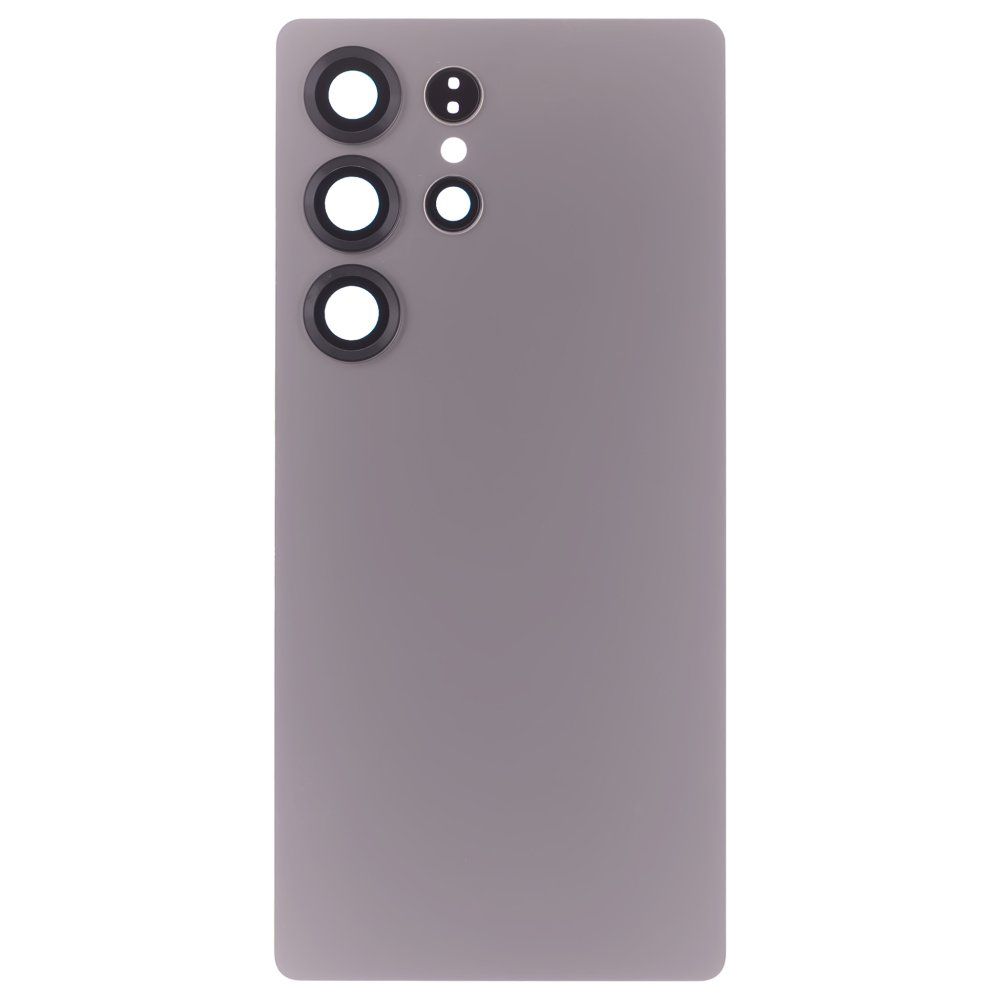 Задняя крышка для Samsung S938 Galaxy S25 Ultra (серый) (в сборе со стеклом камеры) (ORIG100)