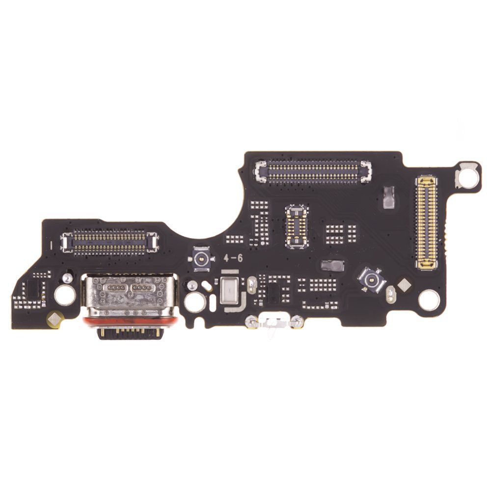 Нижняя плата для Realme 15T (RMX5111) с комп. + разъем зарядки + разъем SIM + микрофон
