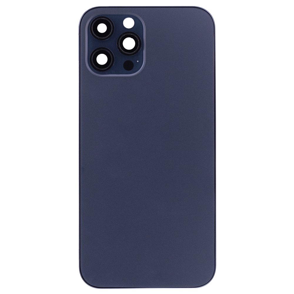 Корпус для Apple iPhone 12 Pro Max (синий) (Premium)