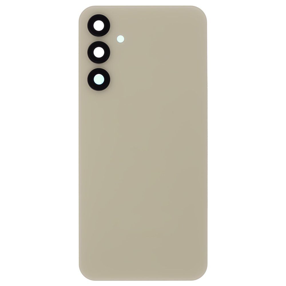 Задняя крышка для Samsung A256E Galaxy A25 5G (желтый) (в сборе со стеклом камеры)