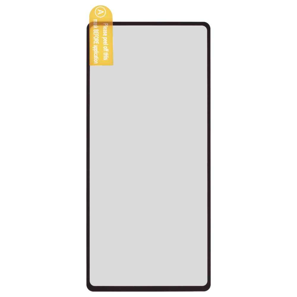 Защитное стекло 3D тех. пак. для Google Pixel 7A (GWKK3/GHL1X/G0DZQ/G82U8) (черный)