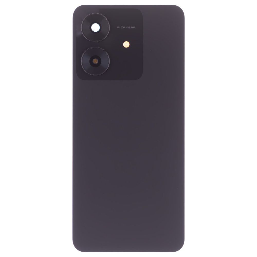 Задняя крышка для Realme Note 60x (RMX3938) (черный) (в сборе со стеклом камеры)