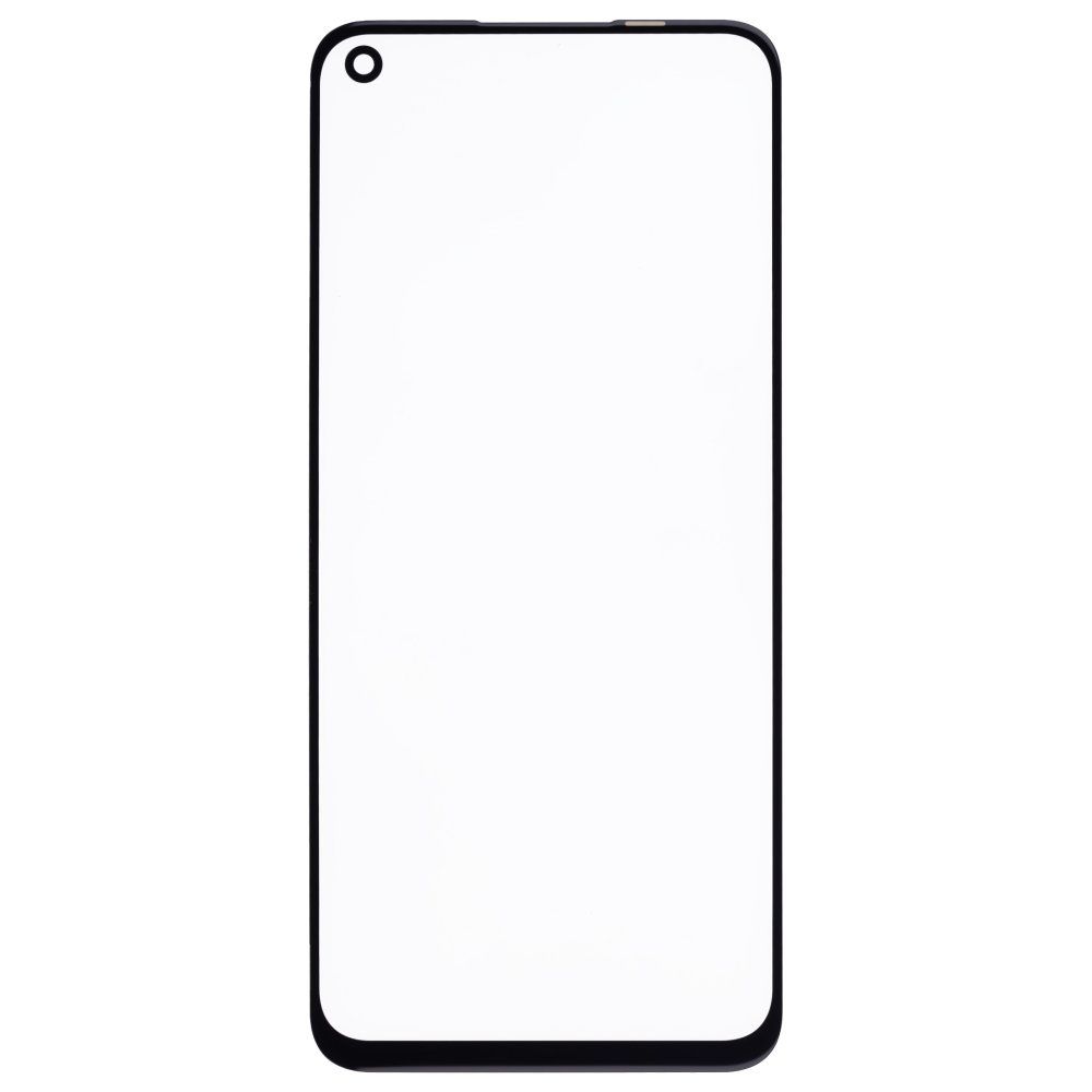 Стекло модуля для Realme 8i (RMX3151) / 9i (RMX3491) / Narzo 50 4G (RMX3286) / OPPO A96 (CPH2333) + OCA (черный)