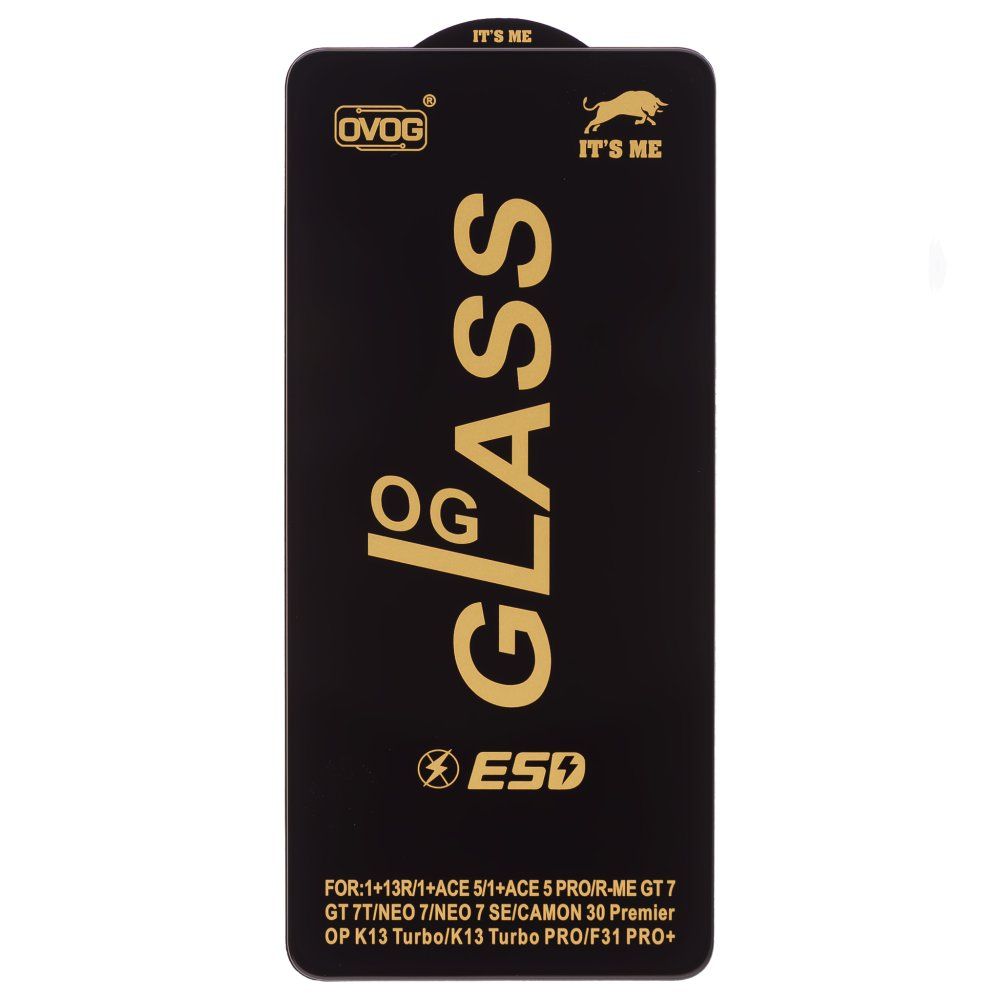 Защитное стекло OG Glass для Tecno Camon 30 Premier 5G (CL9) (черный)