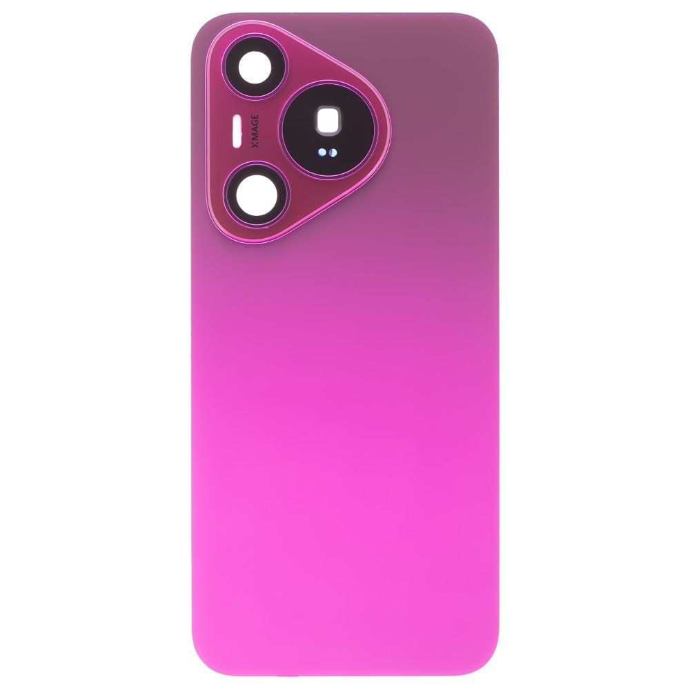 Задняя крышка для Huawei Pura 70 (ADY-LX9) (розовый) (в сборе со стеклом камеры) (ORIG100)