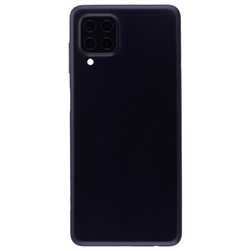 Задняя крышка для Samsung M225 Galaxy M22 (черный) (в сборе со стеклом камеры)