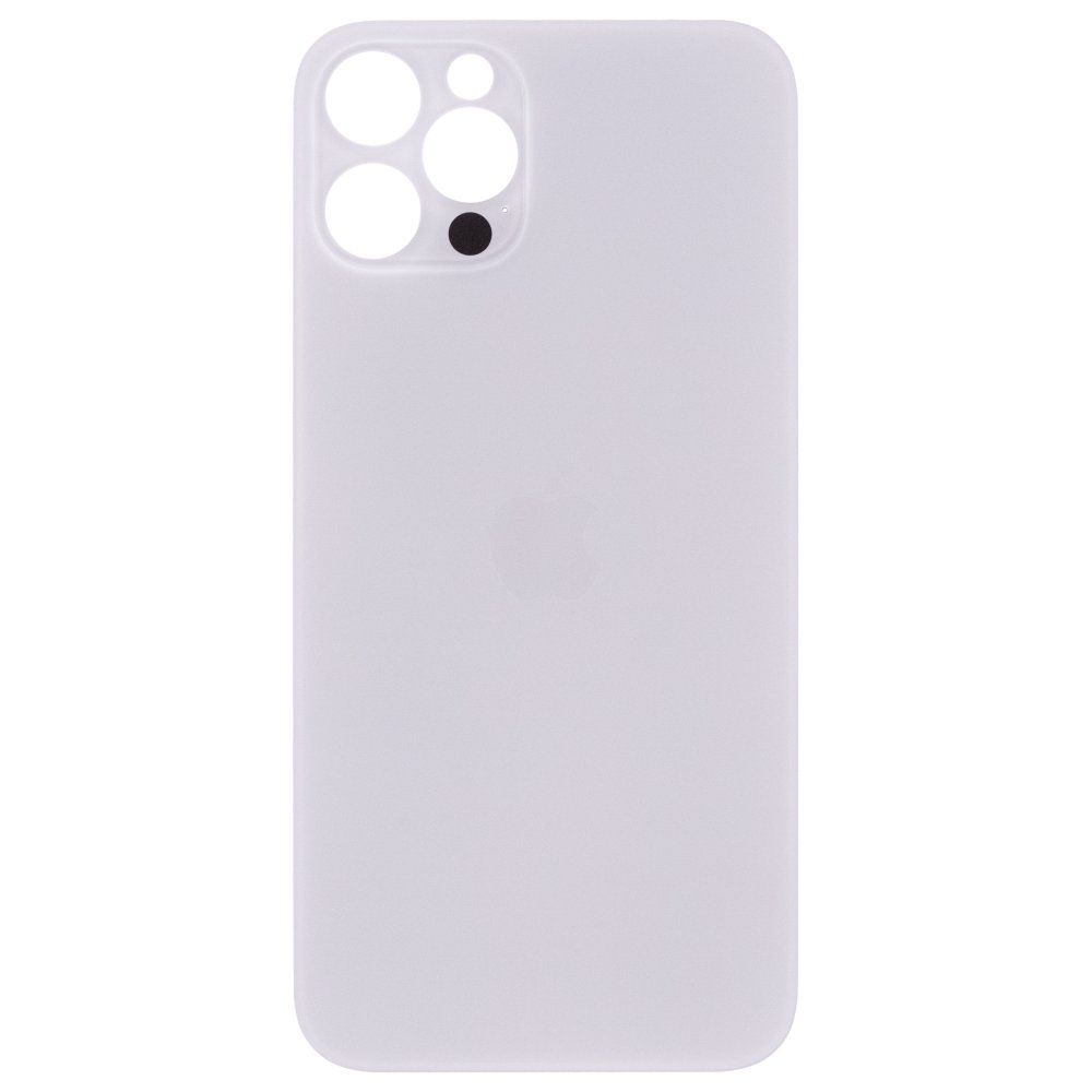 Задняя крышка для Apple iPhone 12 Pro (белый) (с широким отверстием) (Premium)