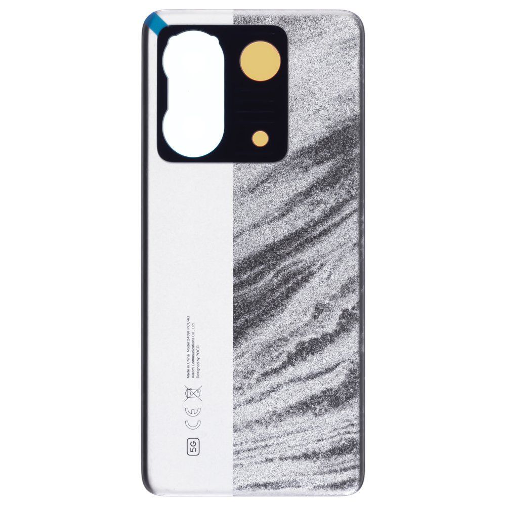 Задняя крышка для Xiaomi Poco M7 Pro 5G (2409FPCC4G) (серый)