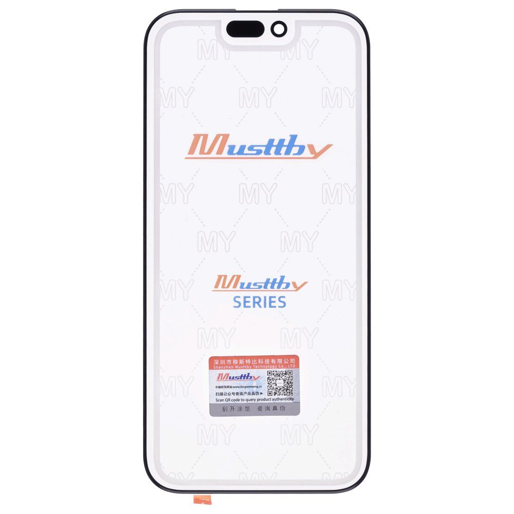 Стекло модуля для Apple iPhone 16 Pro Max + OCA (Musttby)