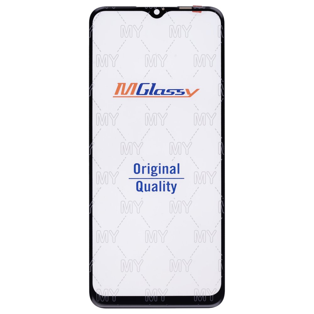 Стекло модуля для OPPO A5 2020 (CPH1931) / A9 2020 (CPH1941) / A31 (CPH2015) / Realme 6i (RMX2040) и др. + OCA (черный) (Musttby)