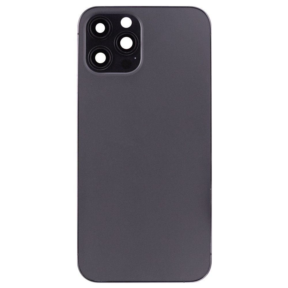Корпус для Apple iPhone 12 Pro Max (серый) (в сборе) (ORIG100) (Снятый) (возможен дефект ЛКП)