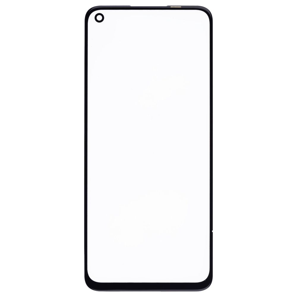 Стекло модуля для Realme 8i (RMX3151) / 9i (RMX3491) / Narzo 50 4G (RMX3286) / OPPO A96 (CPH2333) + OCA (черный) (Premium)
