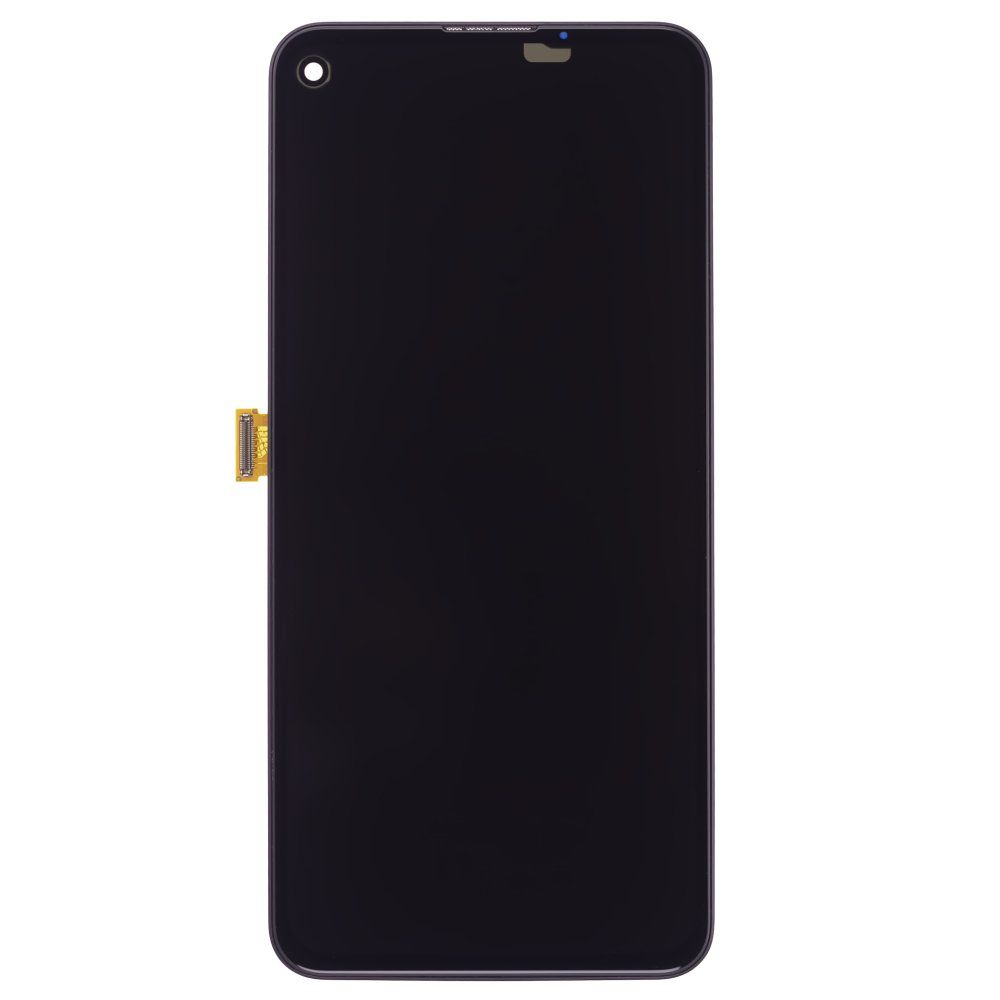 Дисплей для Google Pixel 5A 5G (G1F8F/G4S1M) + тачскрин (черный) (в рамке) (ORIG)