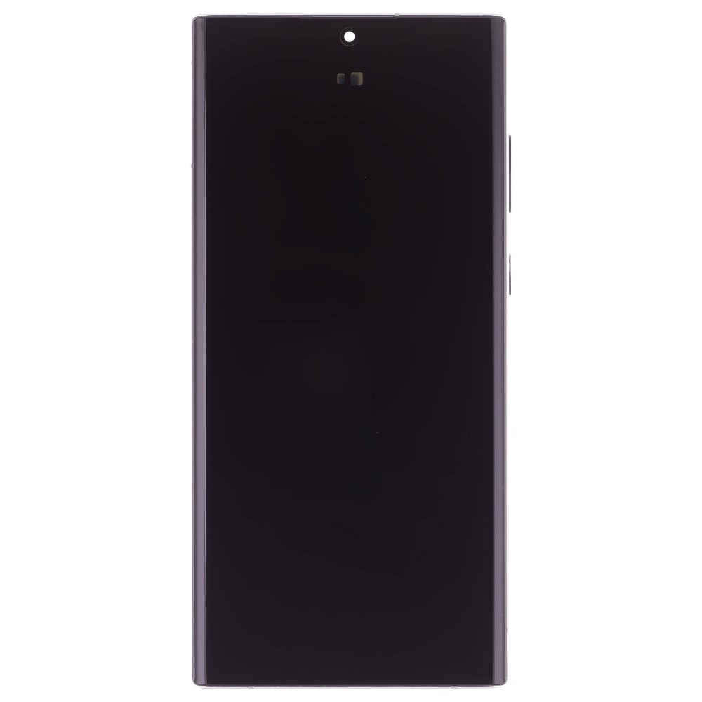 Дисплей для Samsung S908 Galaxy S22 Ultra + тачскрин (серебристый) (в рамке) (OLED) (Full Size)