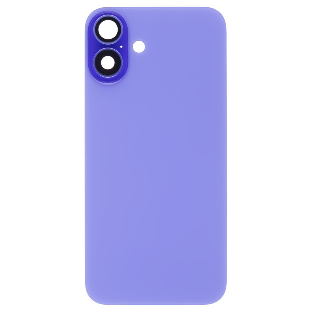 Задняя крышка для Apple iPhone 16 Plus (синий) (в сборе со стеклом камеры) (Premium)