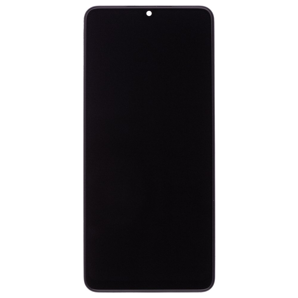 Дисплей для Samsung A225 Galaxy A22 4G + тачскрин (черный) (в рамке) (ORIG100) (SP)