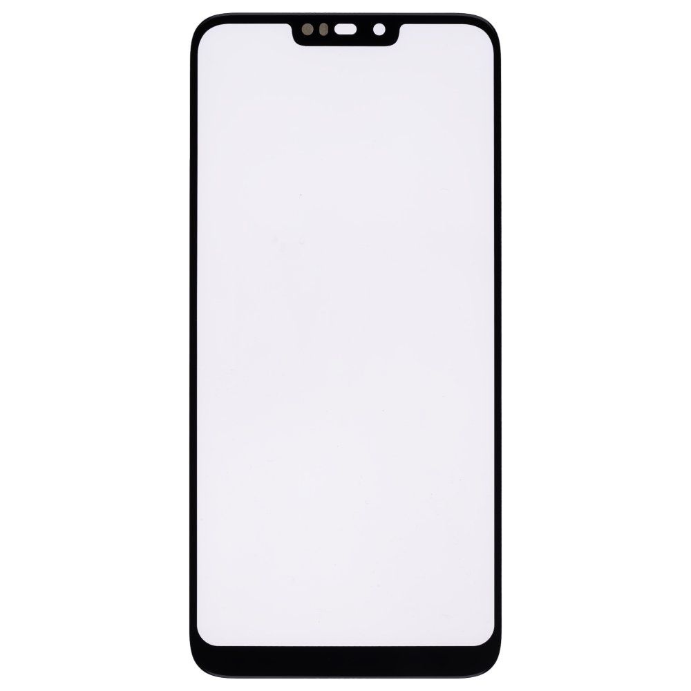 Стекло модуля для Huawei Honor 8C (BKK-AL10) + OCA (черный)