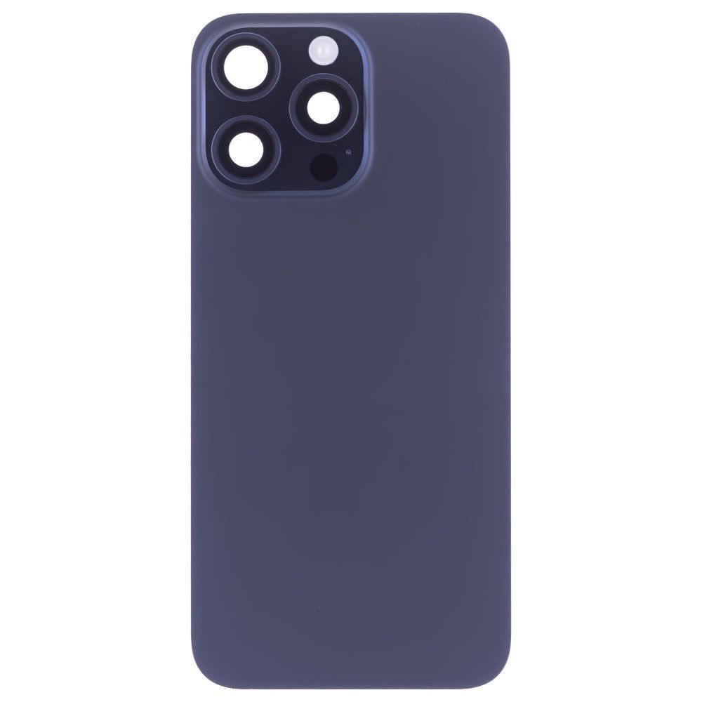 Задняя крышка для Apple iPhone 15 Pro Max (синий) (в сборе) (ORIG100) (Снятый) (возможен дефект ЛКП)