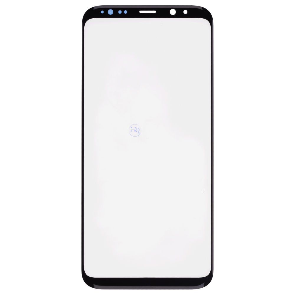 Стекло модуля для Samsung G955 Galaxy S8+ + OCA (черный)