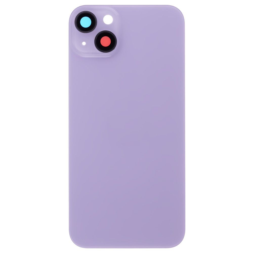 Задняя крышка для Apple iPhone 14 Plus (фиолетовый) (в сборе со стеклом камеры) (Premium)