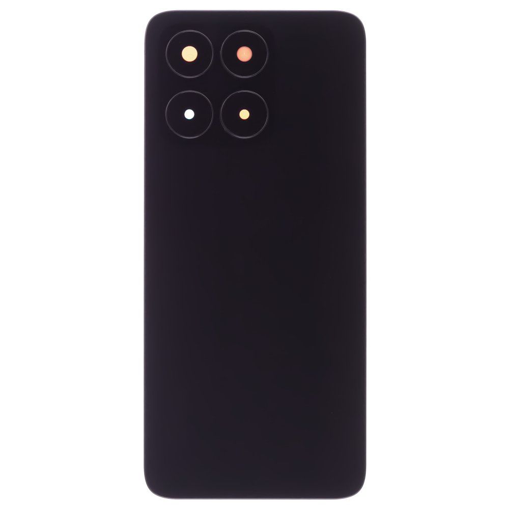 Задняя крышка для Huawei Honor X6a (WDY-LX1) (черный) (в сборе со стеклом камеры)