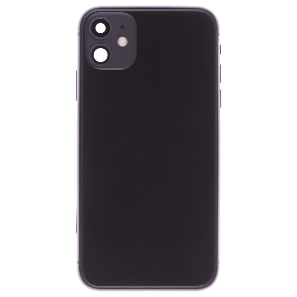 Корпус для Apple iPhone 11 (черный) (в сборе) (ORIG100) (Снятый) (возможен дефект ЛКП)
