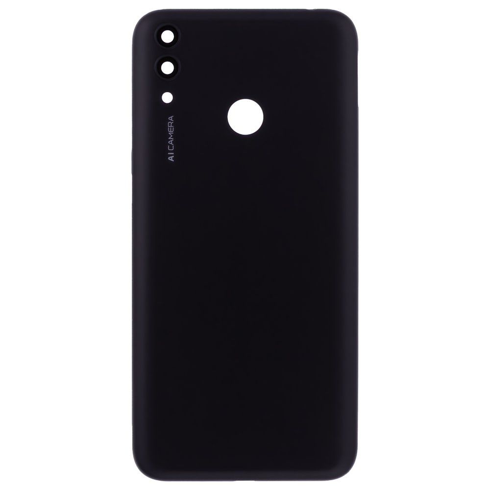 Задняя крышка для Huawei Honor 8C (BKK-AL10) (черный) (в сборе со стеклом камеры)