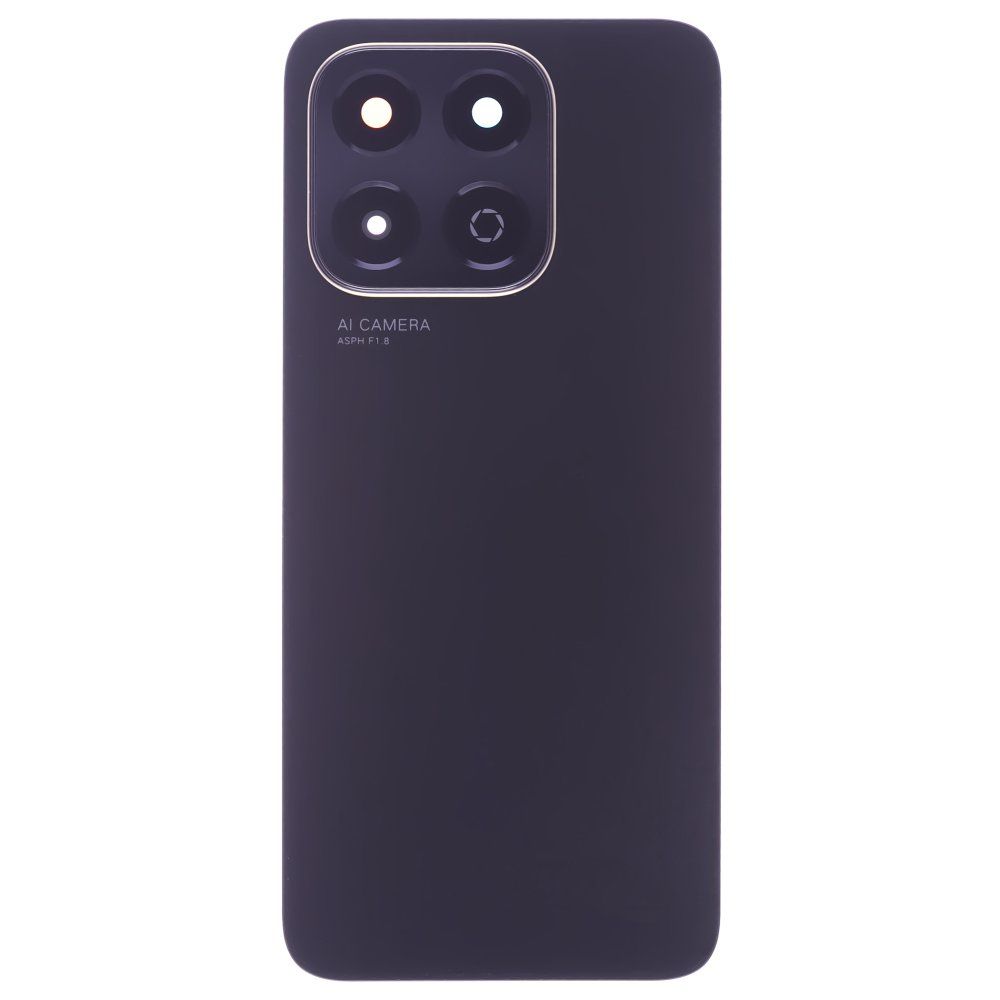 Задняя крышка для Huawei Honor X6b (JDY-LX1) (черный) (в сборе со стеклом камеры)