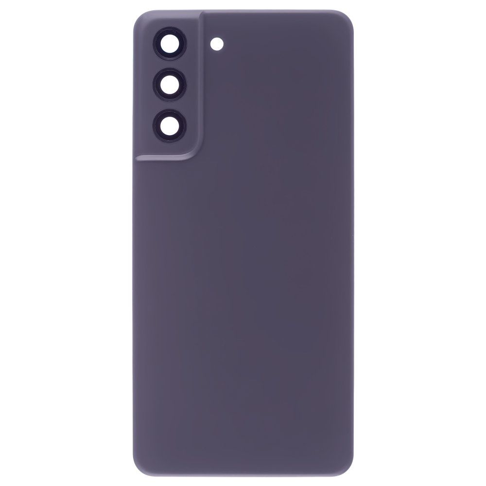 Задняя крышка для Samsung G990 Galaxy S21 FE (черный) (в сборе со стеклом камеры)