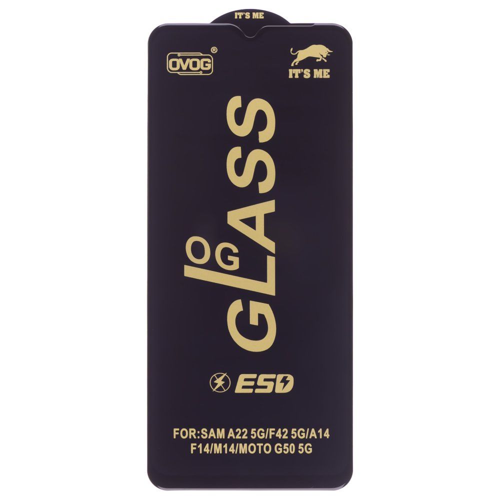 Защитное стекло OG Glass для Samsung A145 Galaxy A14 4G (черный)