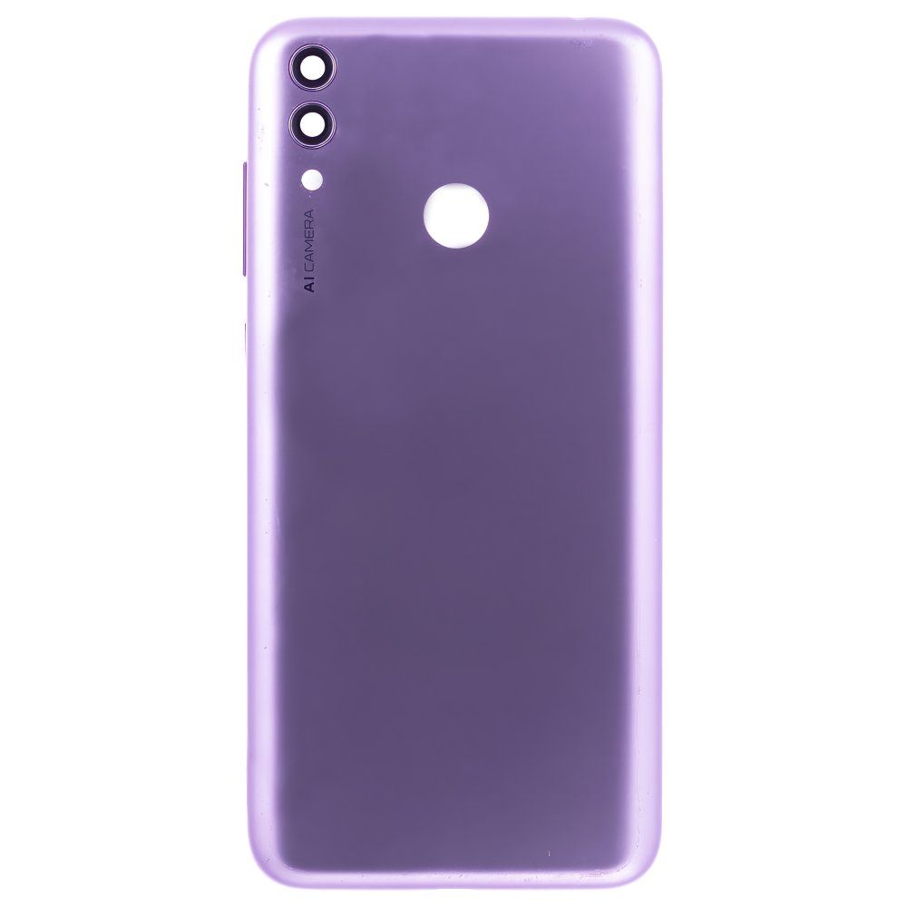 Задняя крышка для Huawei Honor 8C (BKK-AL10) (фиолетовый) (в сборе со стеклом камеры)