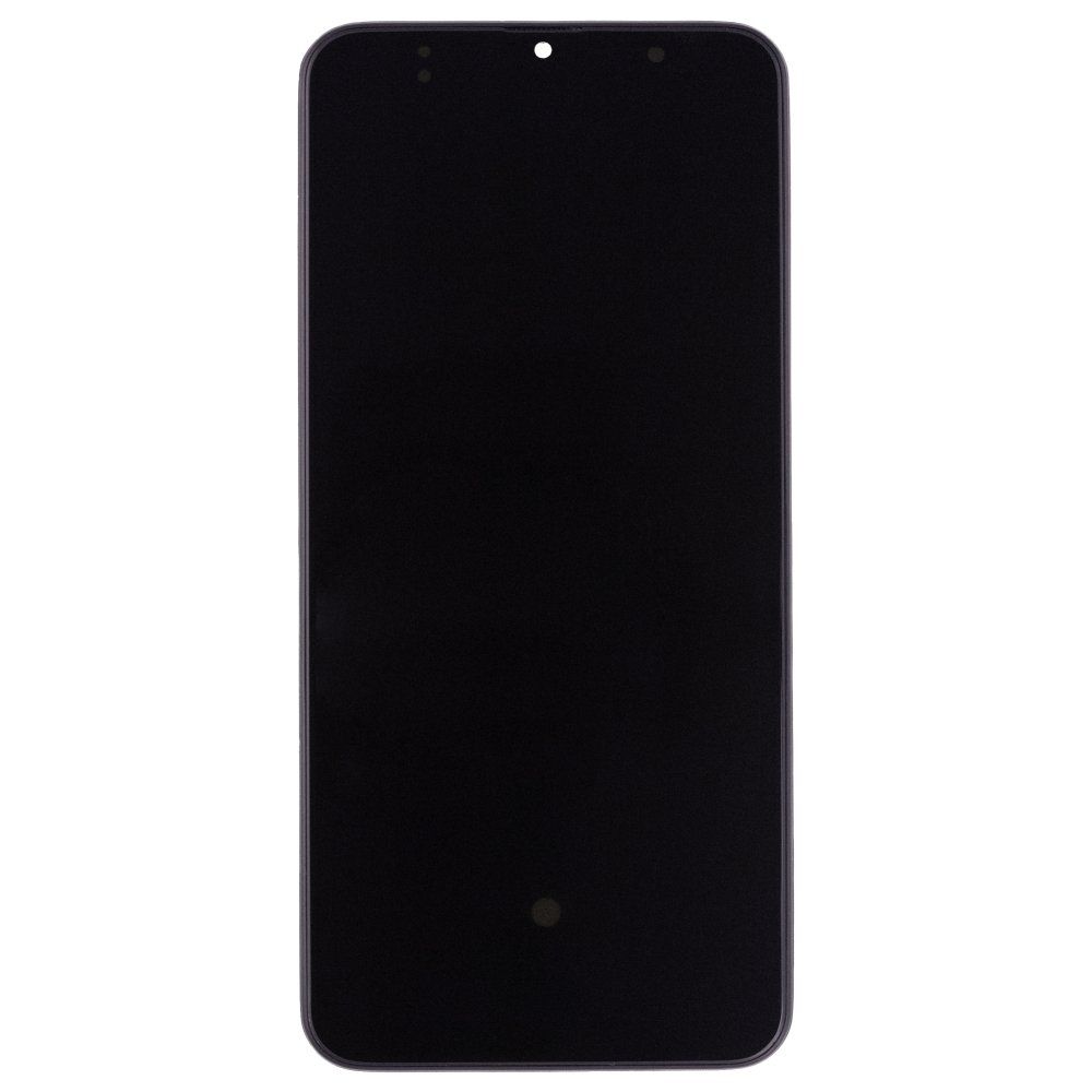 Дисплей для Samsung A307 Galaxy A30s + тачскрин (черный) (в рамке) (OLED)