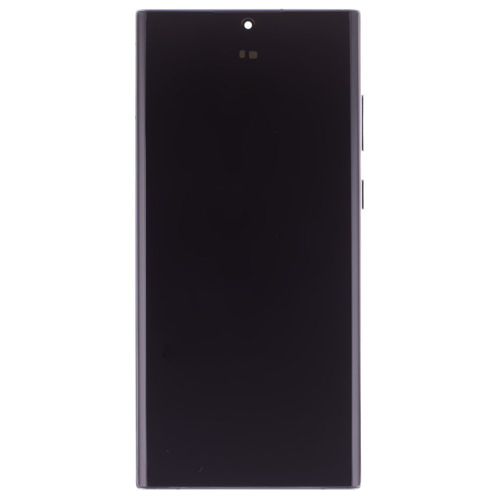 Дисплей для Samsung S908 Galaxy S22 Ultra + тачскрин (зеленый) (в рамке) (OLED) (Full Size)