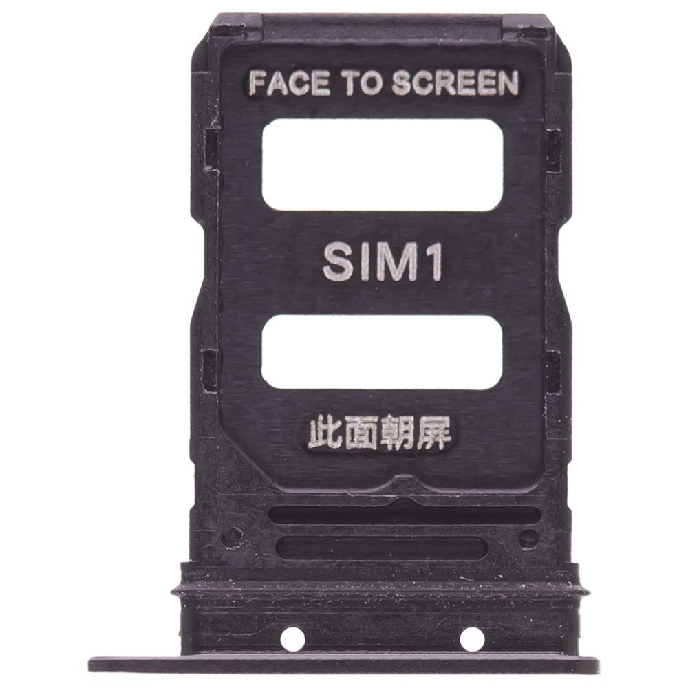 Держатель сим-карты для Xiaomi 15 (24129PN74G) (черный)