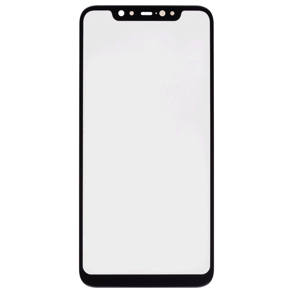 Стекло модуля для Xiaomi Mi 8 Pro (M1807E8A) + OCA (черный)