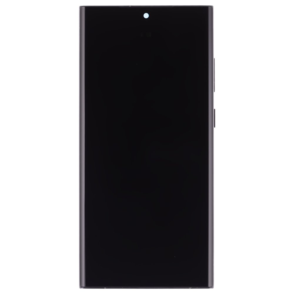 Дисплей для Samsung S918 Galaxy S23 Ultra + тачскрин (черный) (в рамке) (OLED) (Full Size)