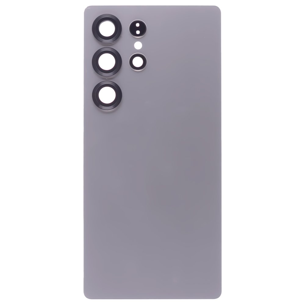 Задняя крышка для Samsung S938 Galaxy S25 Ultra (серый) (в сборе со стеклом камеры)